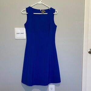 Taylor Royal Blue Sleeveless Mini Dress